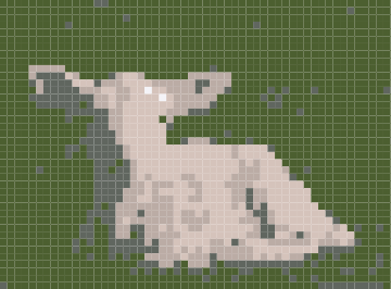 Lamb Pixelated